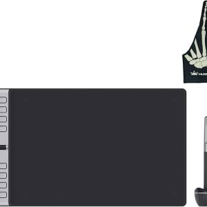 2023 HUION Inspiroy 2 Large Drawing Tablet, 10x6inch Art Tablet with Scroll Wheel 3-Set 8